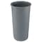 Rubbermaid Commercial 22 gal Round Indoor Plastic Can, Gray, Open Top, Plastic FG354600GRAY - alternate 1